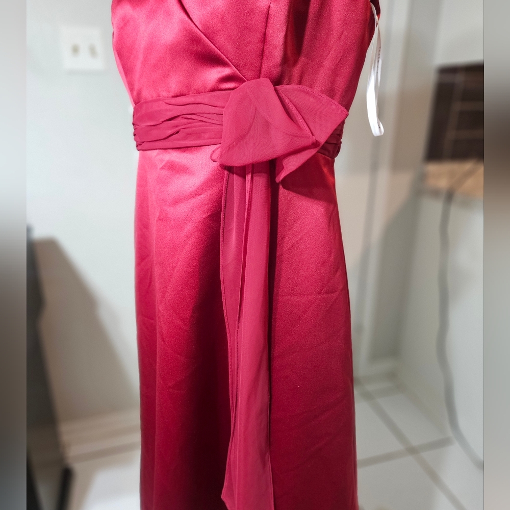 Gorgeous! After Six Claret Formal Dress Size 12 - Picture 2 of 7